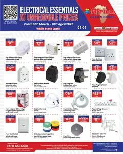 Africa Cash & Carry specials catalogue – valid from 30.04.2026