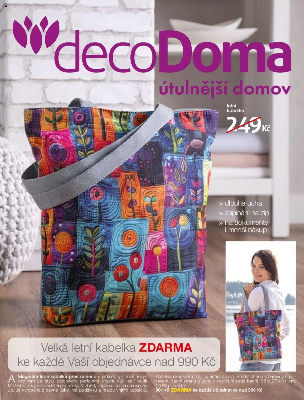Decodoma leták - Matrace od 05.09.2025 | Strana: 25 | Produkty: Kabelka