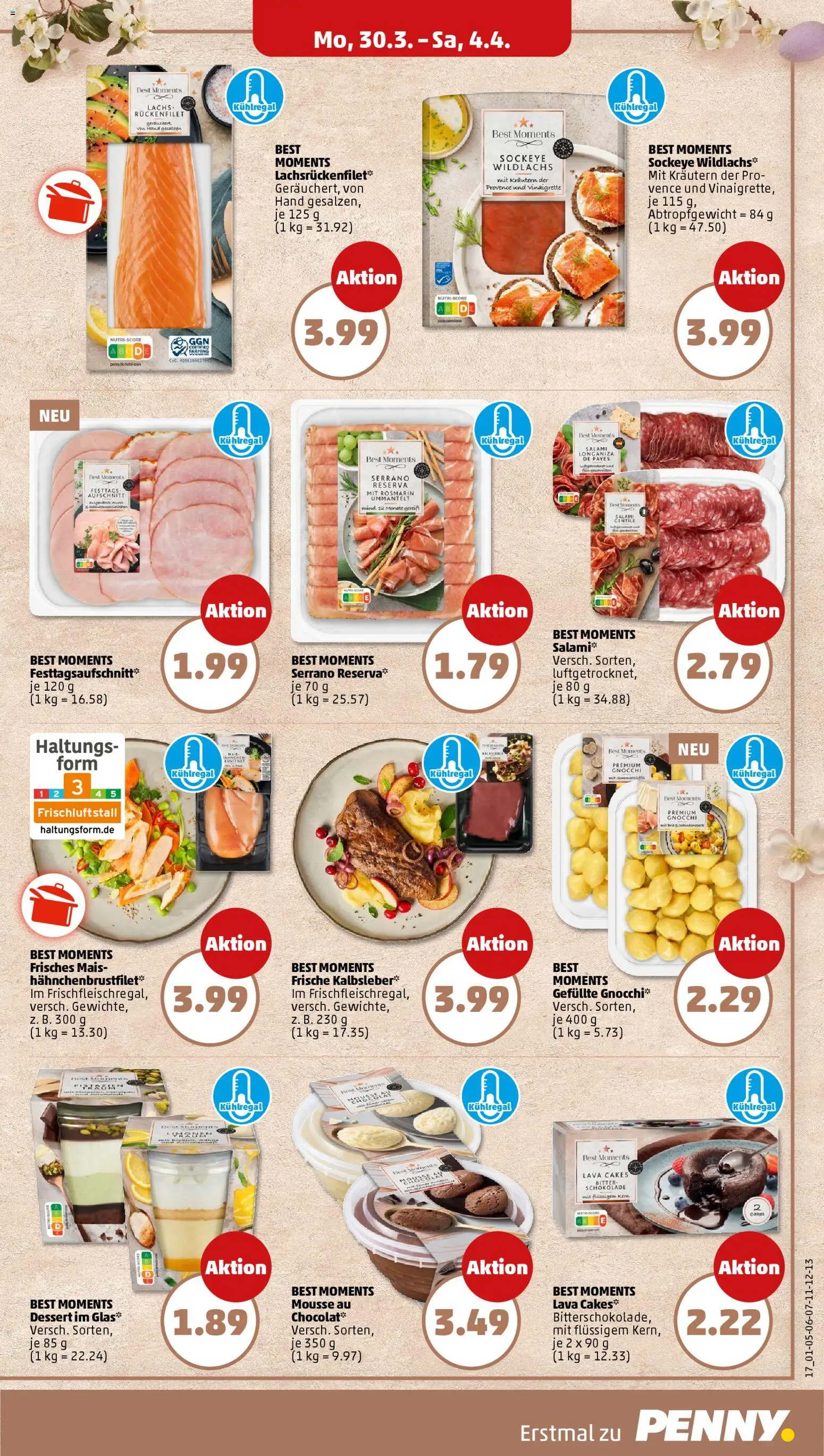 Penny Prospekt 	 – gültig ab 30.03.2026 | Seite: 15 | Produkte: Schokolade, Salami