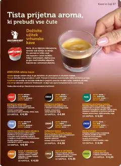 Bofrost katalog akcije – veljaven od 01.02.2026 | Stran: 97 | Izdelki: Kava, Caj, Folija