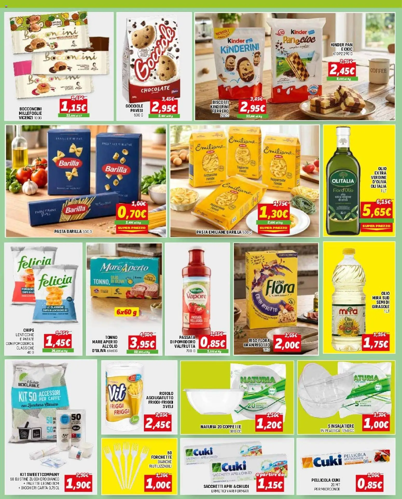 Volantino Orizzonte del 09.04.2026 | Pagina: 7 | Prodotti: Microonde, Pomodoro, Pasta, Asciugatutto