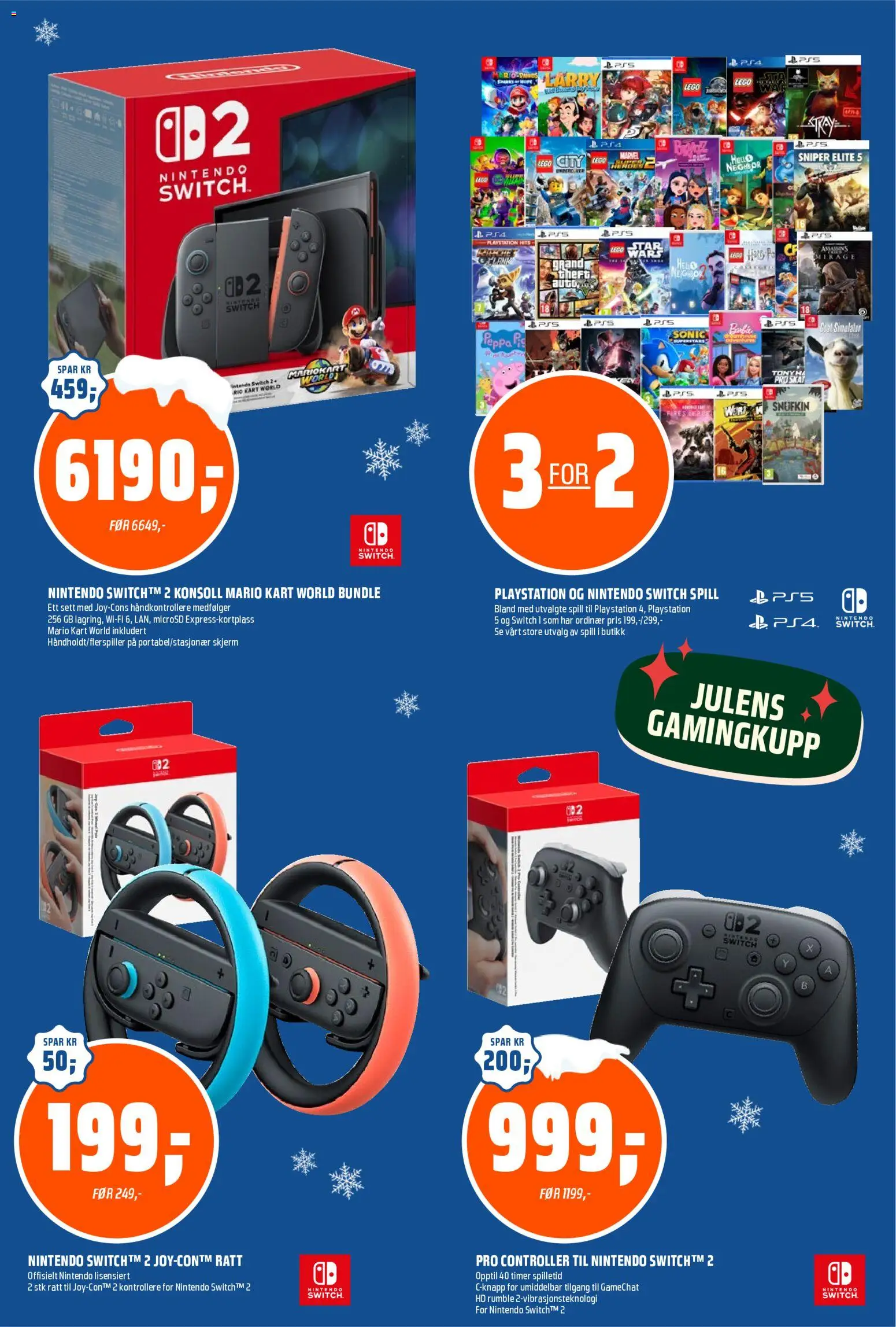 {H1} | Side: 26 | Produkter: Playstation, Spill, Slow cooker, Nintendo