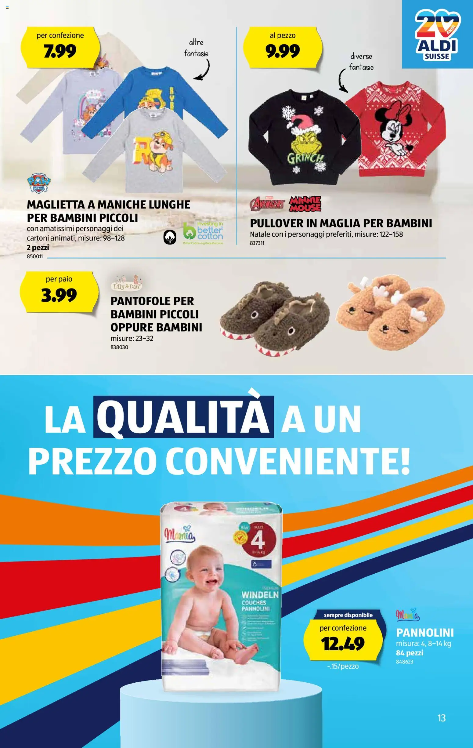 Aldi Aktionen IT – gültig ab 06.11.2025 | Seite: 14 | Produkte: Pullover