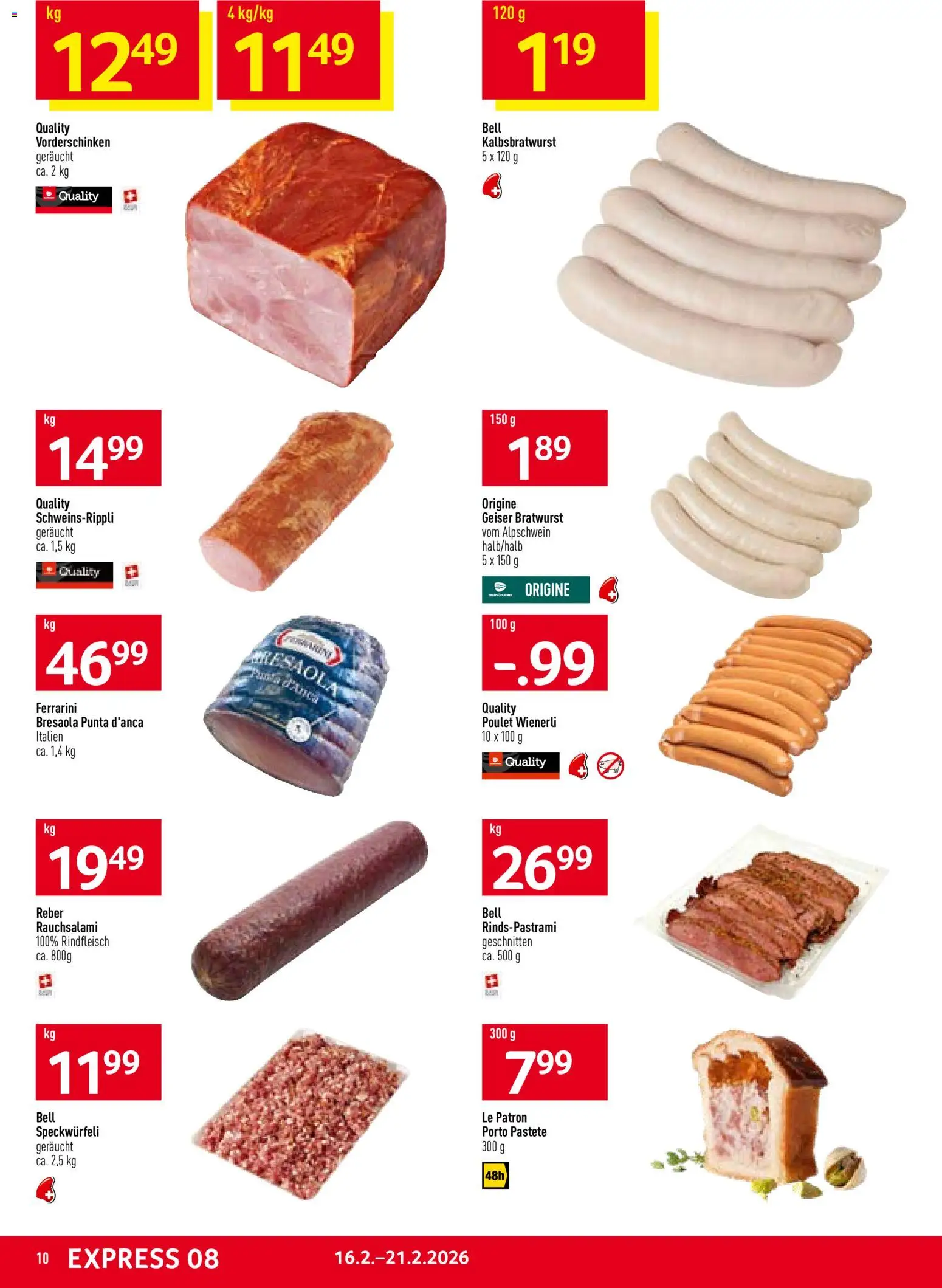 Prodega Aktionen – gültig ab 16.02.2026 | Seite: 10 | Produkte: Rindfleisch