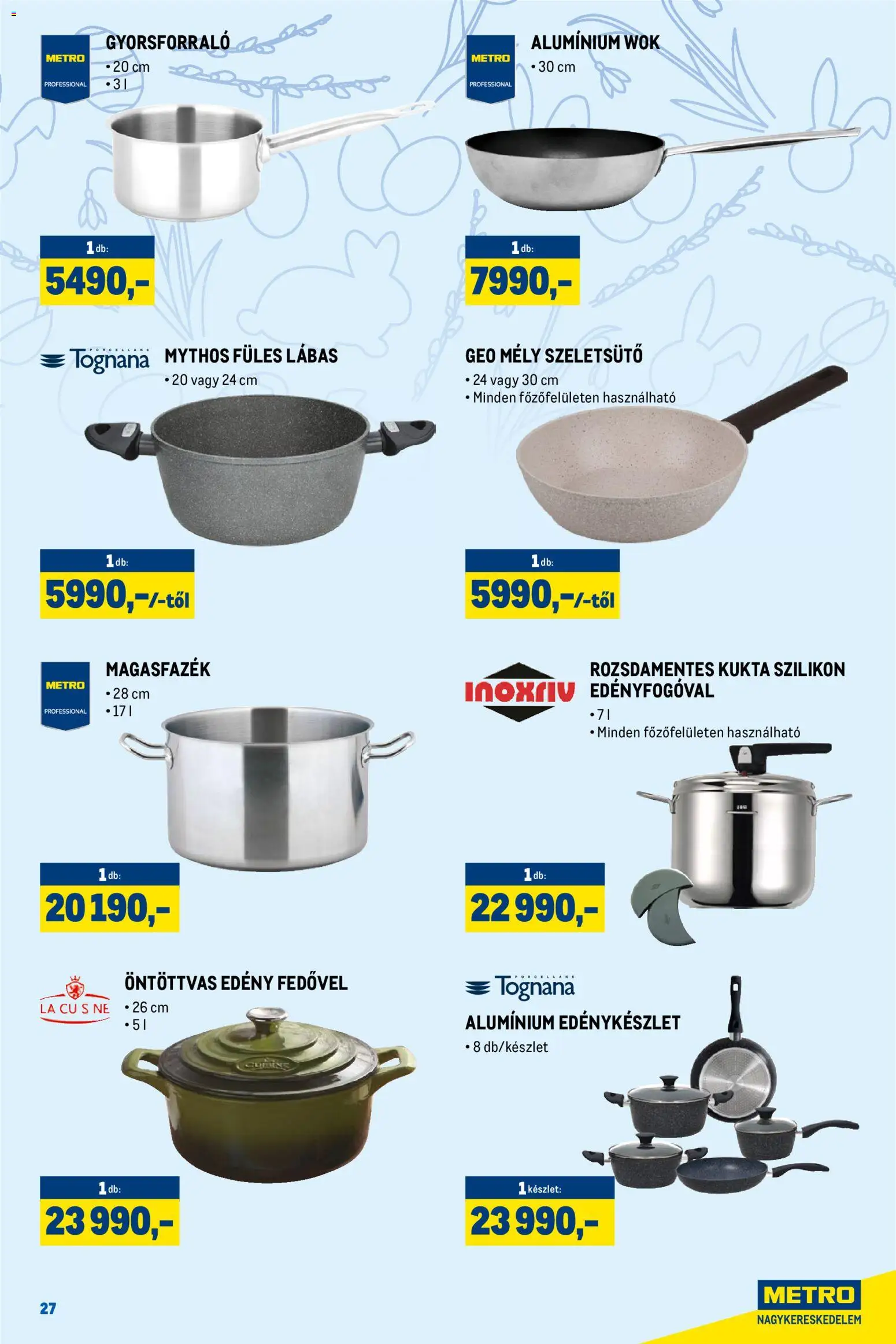 Metro akciós ujság - amely érvényes a következő dátumtól: 01.03.2026 | Oldal: 27