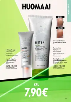 Oriflame-mainoslehti voimassa 28.01.2026 alkaen | Sivu: 149 | Tuotteet: Jalkavoide