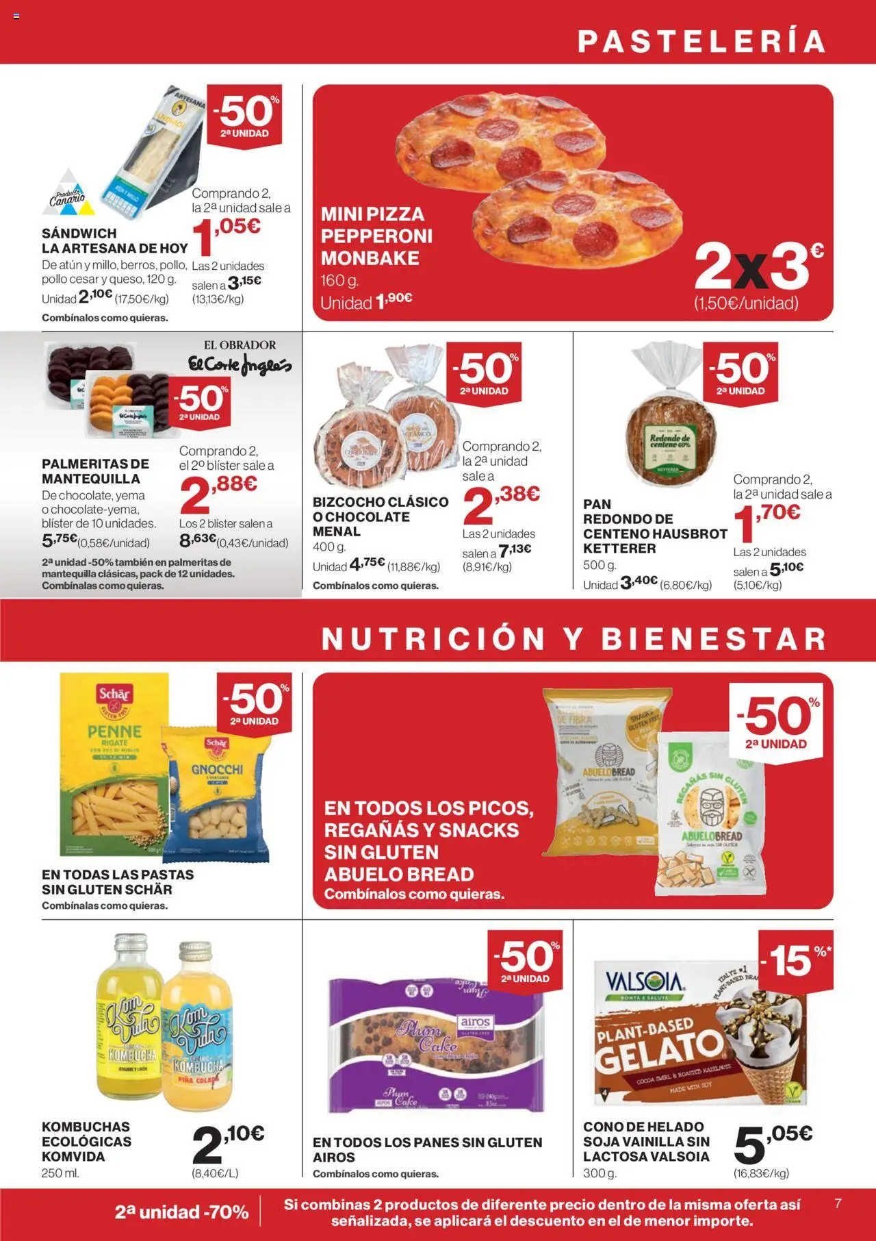 Supercor Canarias │ válido desde el 14.08.2025 | Página: 7 | Productos: Chocolate, Piña, Helado, Συσκευή ροής
