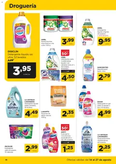 Alimerka folleto Asturias │ válido desde el 14.08.2025 | Página: 34 | Productos: Jabón, Detergente, Ropa, Detergente líquido