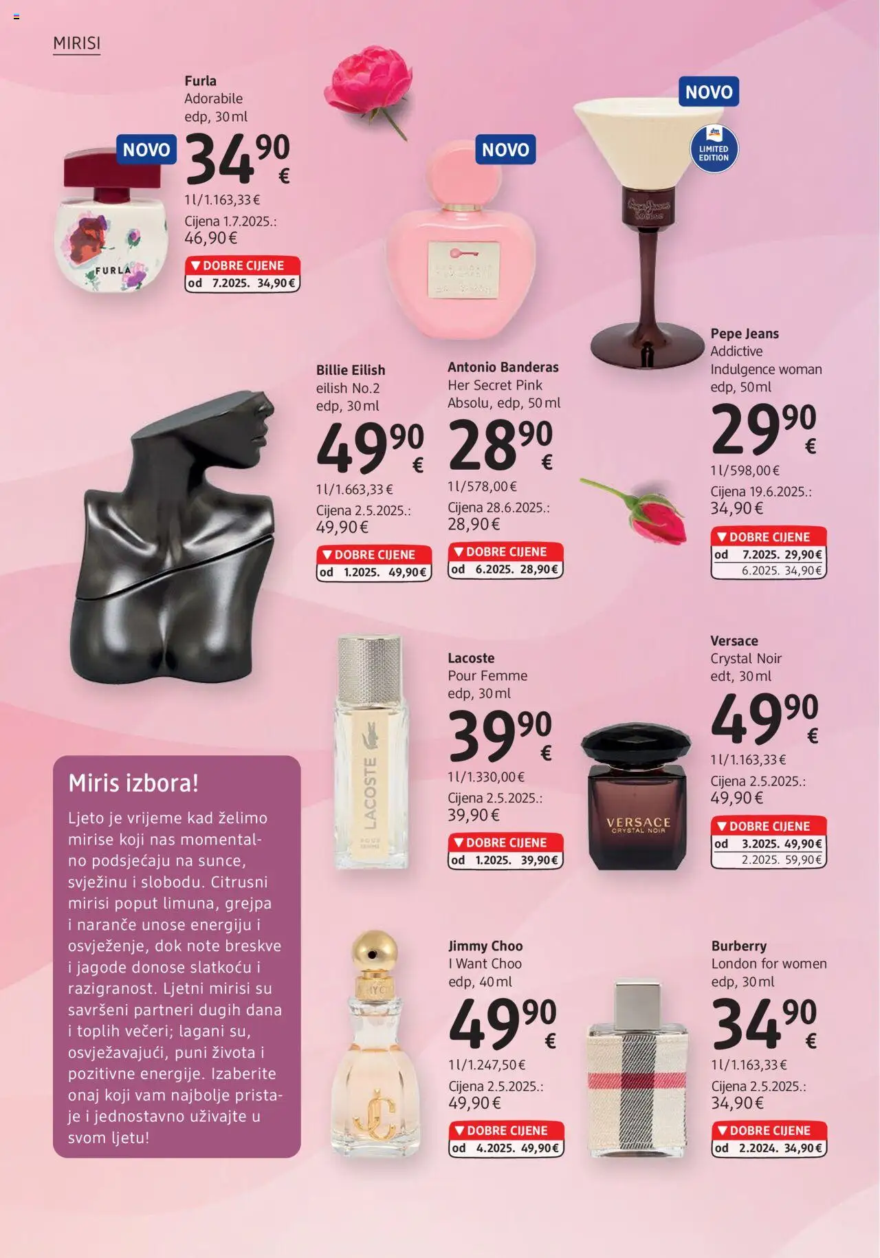 DM katalog | vrijedi od 01.08.2025 | Stranica: 14 | Proizvodi: Miris, Naranče, Jagode