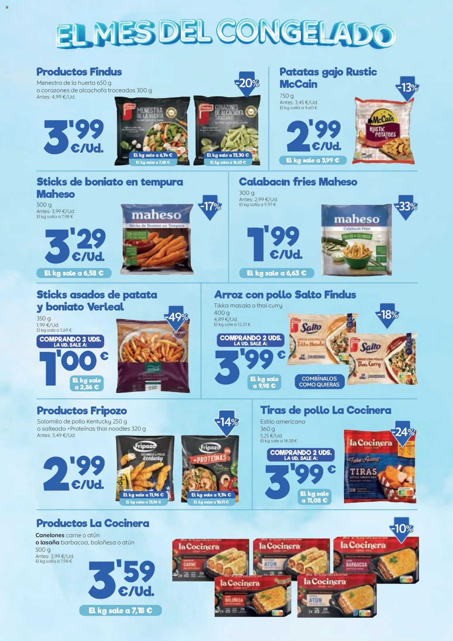 AhorraMas folleto │ válido desde el 12.03.2026 | Página: 2 | Productos: Calabacín, Arroz, Lasaña, Canelones