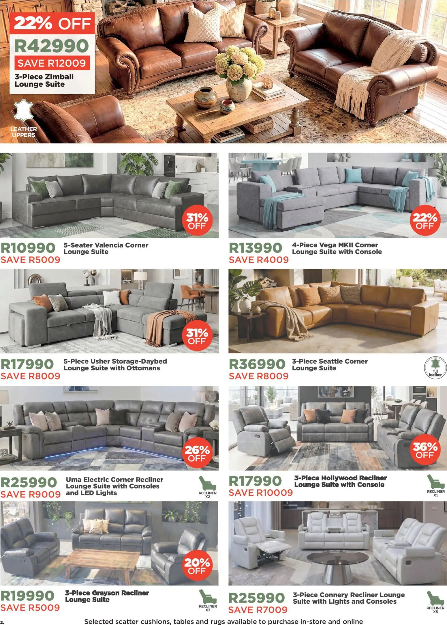 New House and Home catalogue – valid from 19.03.2026 | Page: 2 | Products: Lounge suite