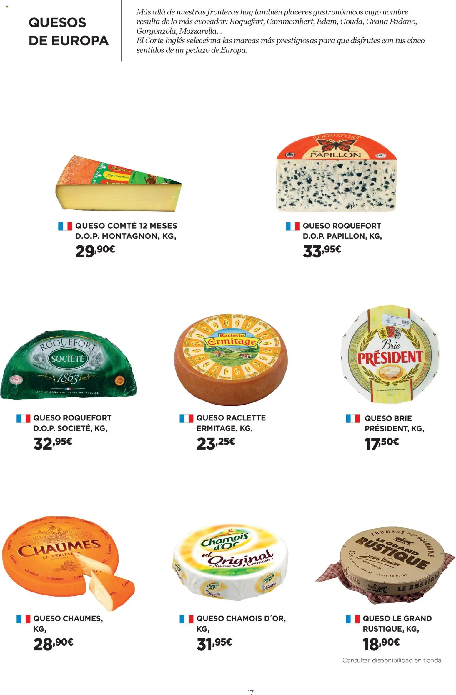 Supercor Canarias │ válido desde el 29.01.2026 | Página: 17 | Productos: Queso, Λάστιχο με πιεστικό