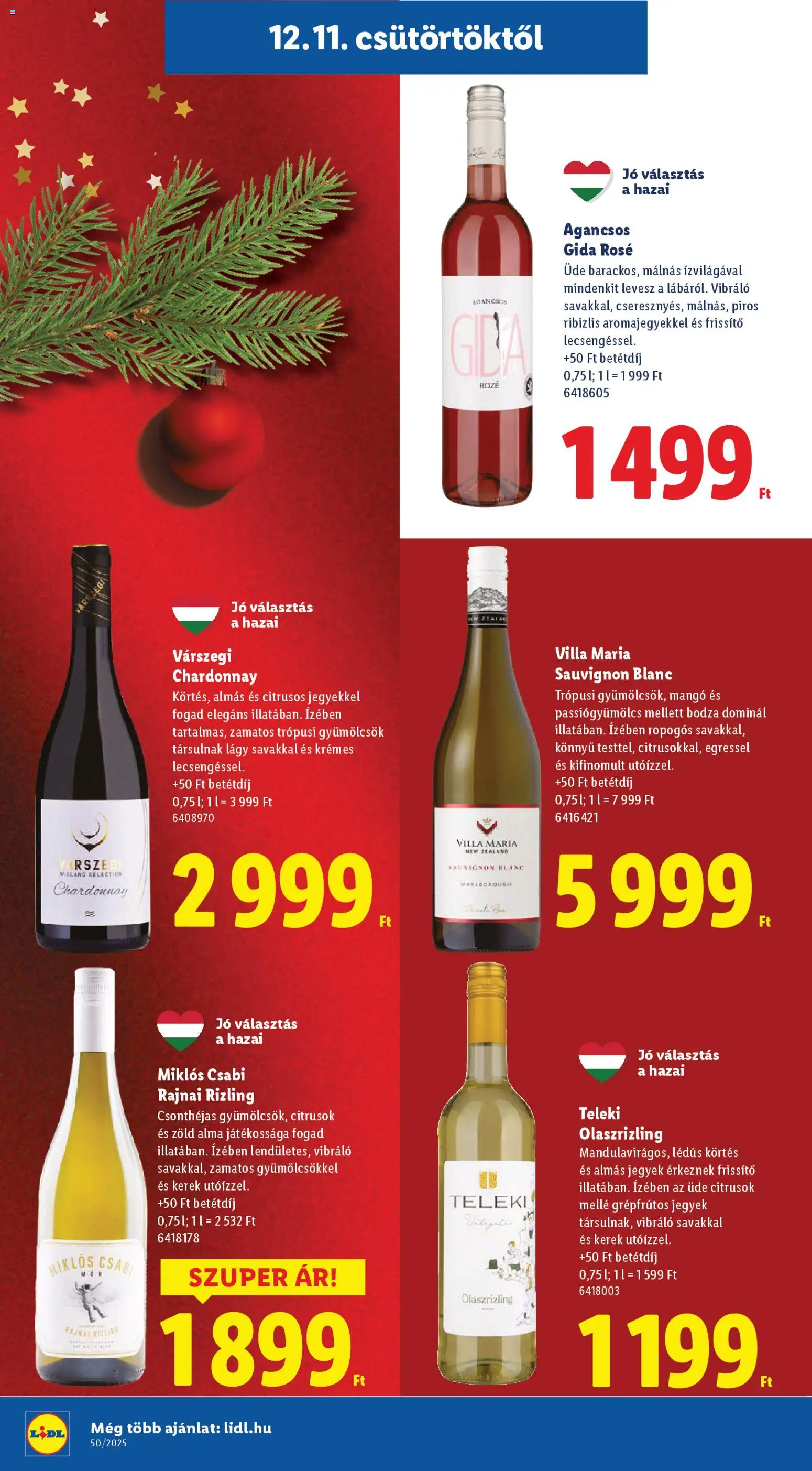 Lidl akciós ujság - amely érvényes a következő dátumtól: 11.12.2025 | Oldal: 28