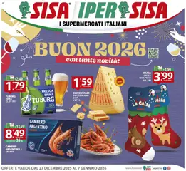 Anteprima del volantino SISA Iper catalogo valido a partire dal 27.12.2025