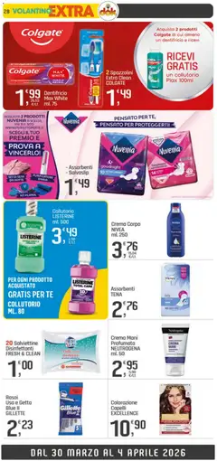 Anteprima del volantino DOK volantino Procida e Pozzuoli valido a partire dal 26.03.2026 | Pagina: 28 | Prodotti: Crema, Dentifricio, Collutorio, Purificatore d'aria