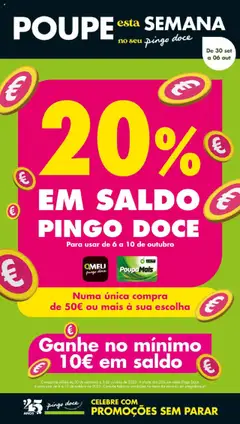 Pré-visualização Pingo Doce folheto válido de 30.09.2025