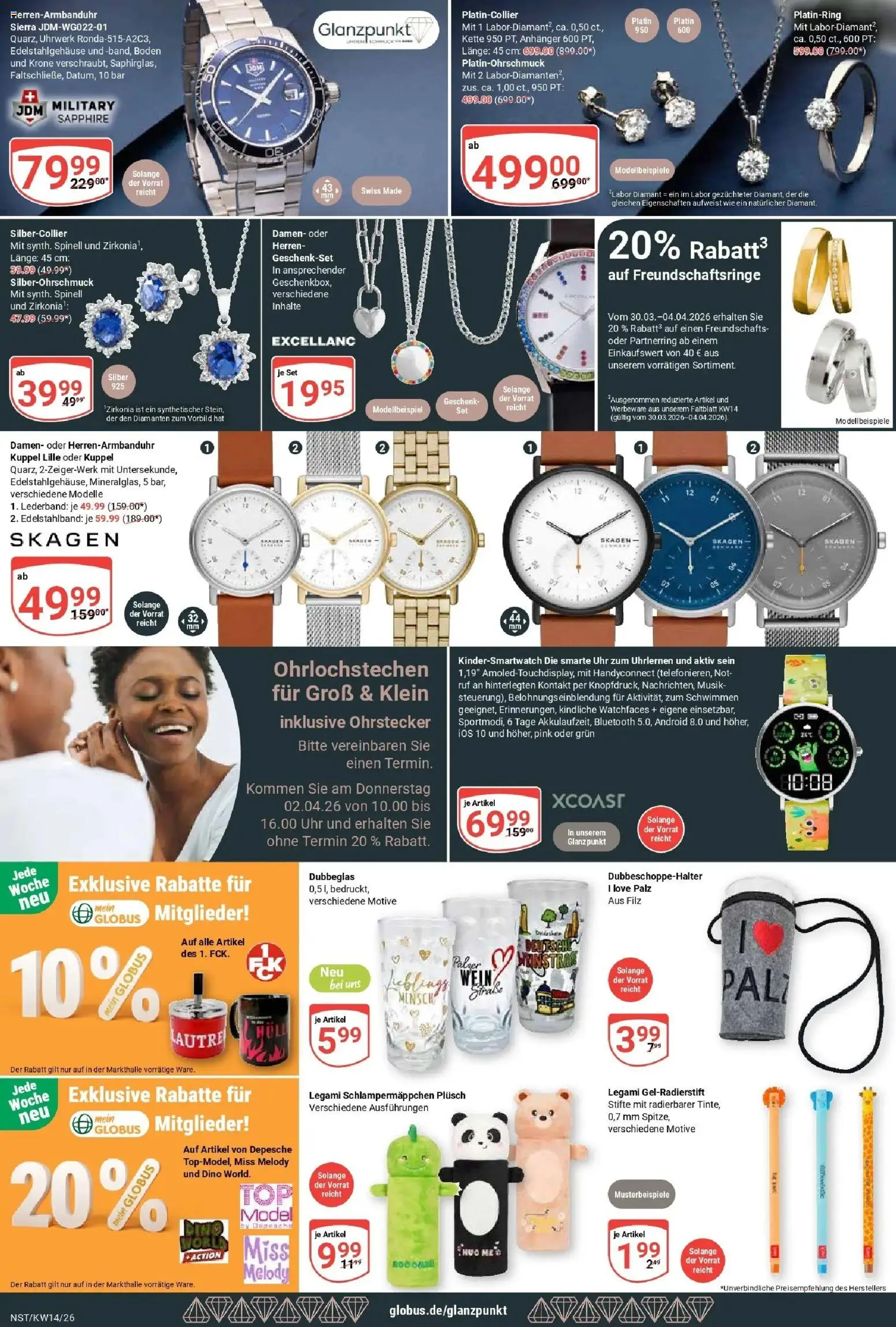 Globus prospekt Neustadt	 – gültig ab 30.03.2026 | Seite: 27 | Produkte: Wein, Uhr