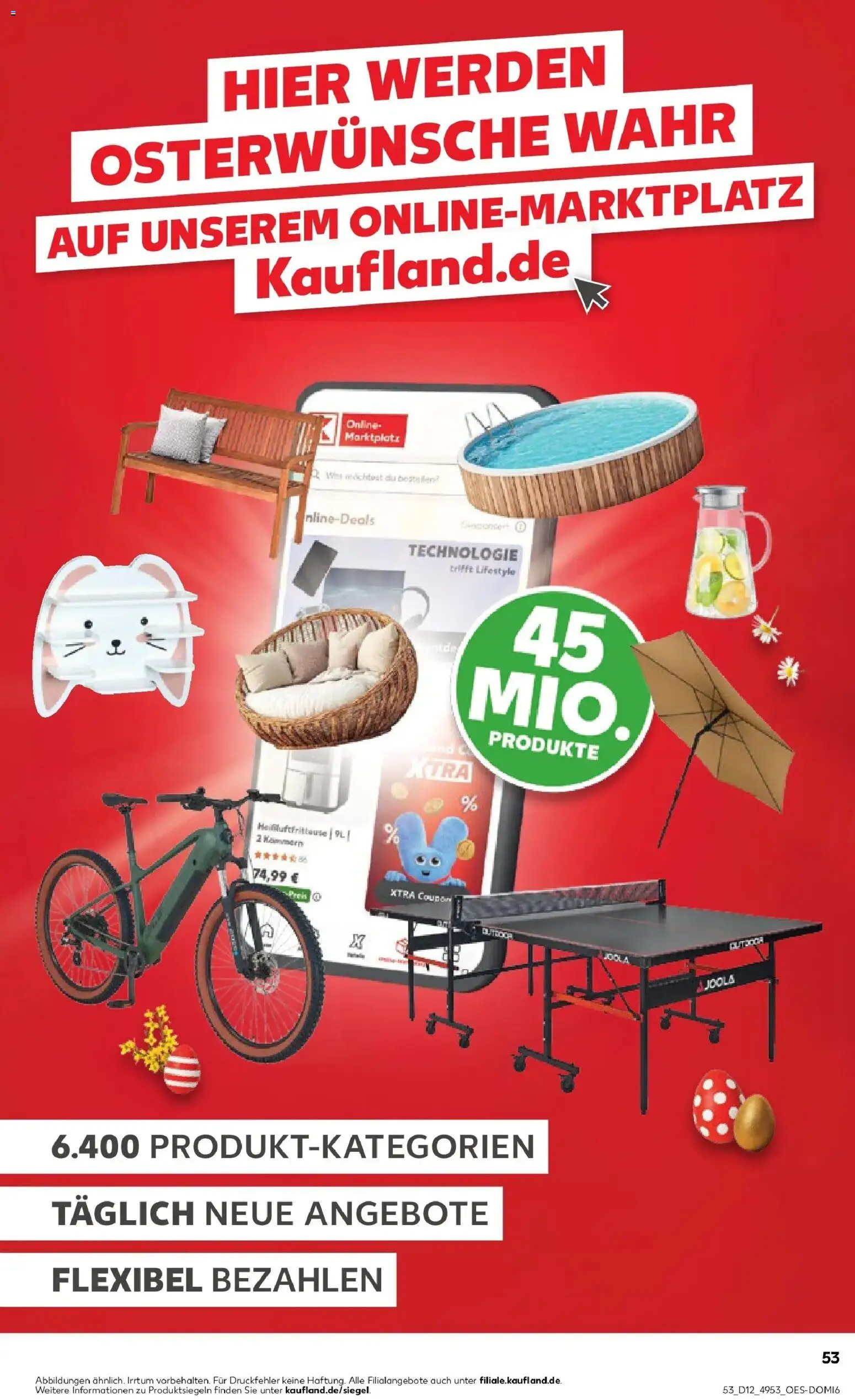 Kaufland Prospekt Bitburg	 – gültig ab 19.03.2026 | Seite: 53 | Produkte: Heißluftfritteuse