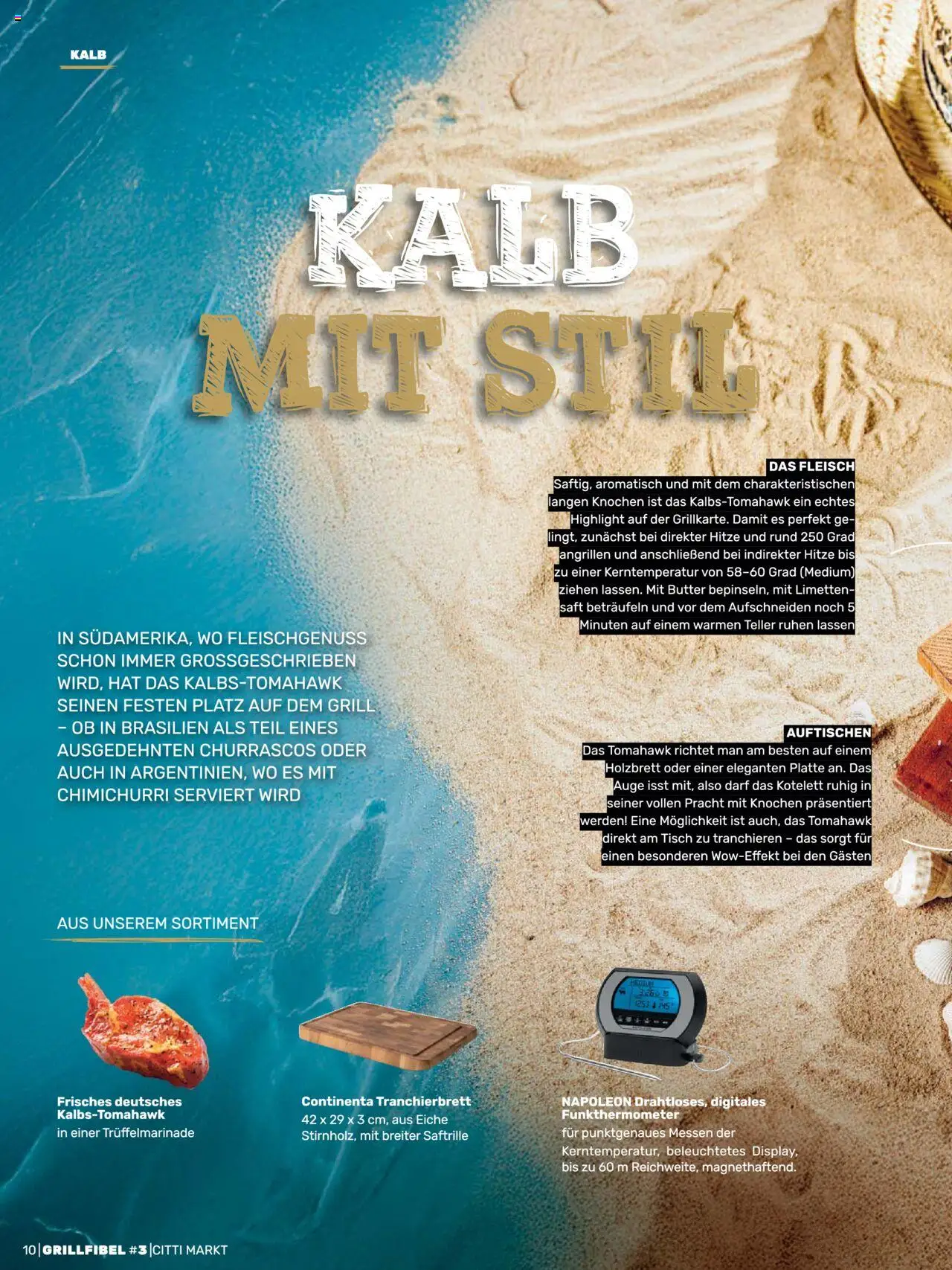 CITTI Markt Grill Fibel - gültig ab dem 25.06.2025 | Seite: 10 | Produkte: Grill, Butter, Saft, Fleisch