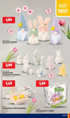 Anteprima del volantino ASCIUGATUTTO "BUNNY", 2 x 70 strappi valido a partire dal 09.03.2026 | Pagina: 15