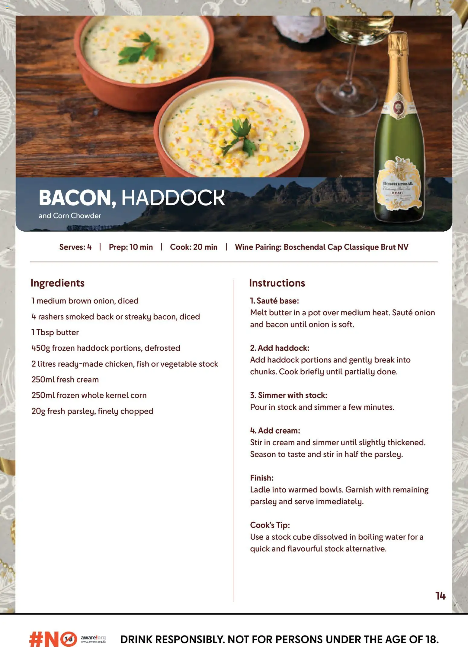 New Makro catalogue – valid from 12.12.2025 | Page: 14 | Products: Parsley, Corn, Water, Bacon