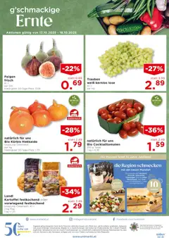 Unimarkt Flugblatt ab 15.10.2025 gültig | Seite: 12 | Produkte: Kürbis