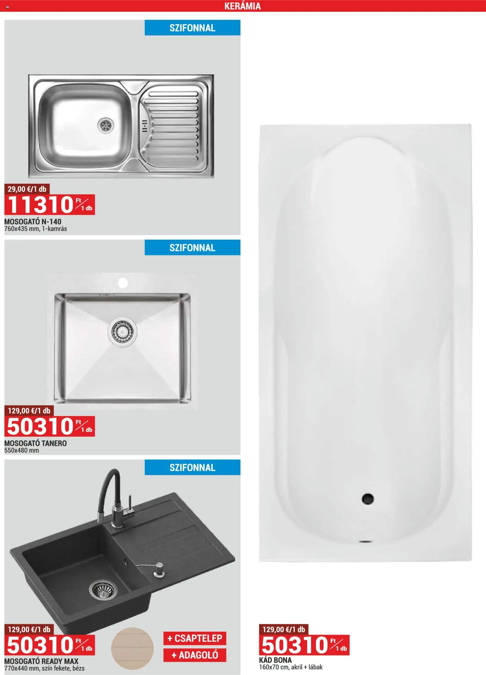 Merkury Market akciós ujság - amely érvényes a következő dátumtól: 01.12.2025 | Oldal: 30 | Termékek: Csaptelep