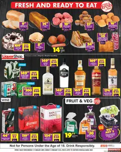 Shoprite specials catalogue – valid from 19.01.2026 | Page: 3 | Products: Bag, Beer, Fruit, Lemon