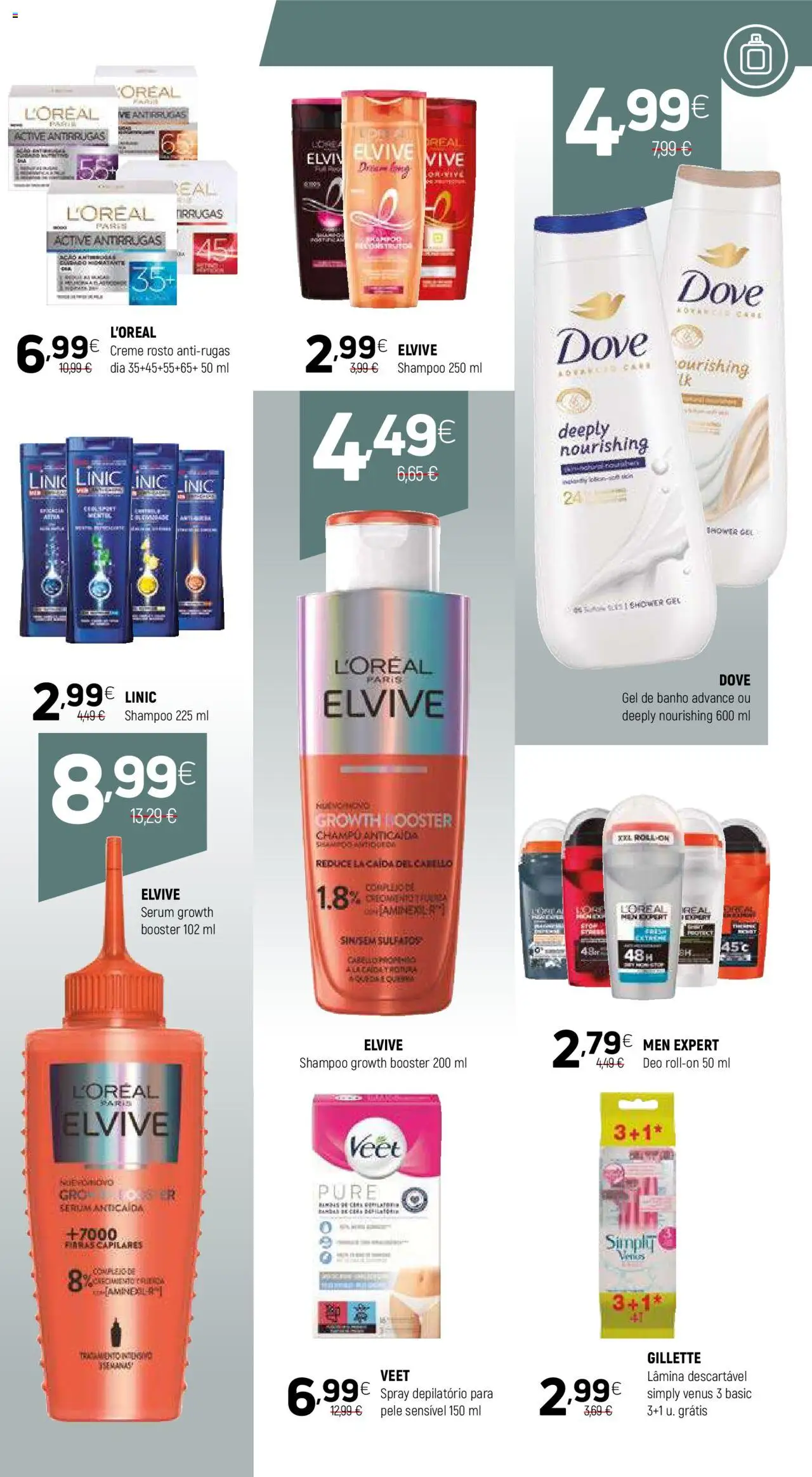Coviran folheto │ válido de 03.06.2025 | Página: 17 | Produtos: Shampoo, Gel de banho, Banho, Creme