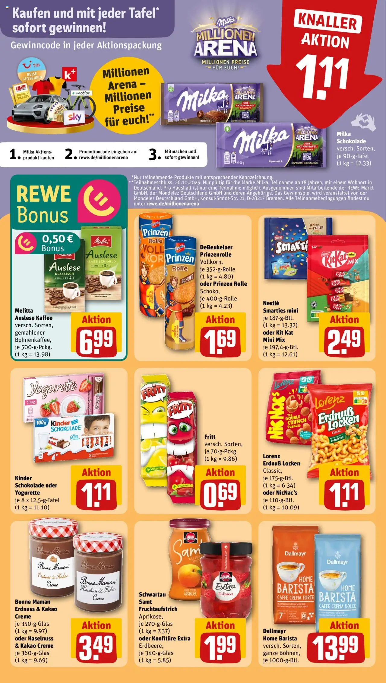 Rewe ihr Kaufpark Prospekt 	 - gültig ab dem 04.08.2025 | Seite: 22