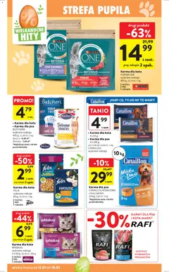 Pogląd oferty "Intermarche gazetka" - ważna od 12.03.2026 | Strona: 42 | Produkty: Pączki, Karma dla kota, Karma dla psa, Wołowina