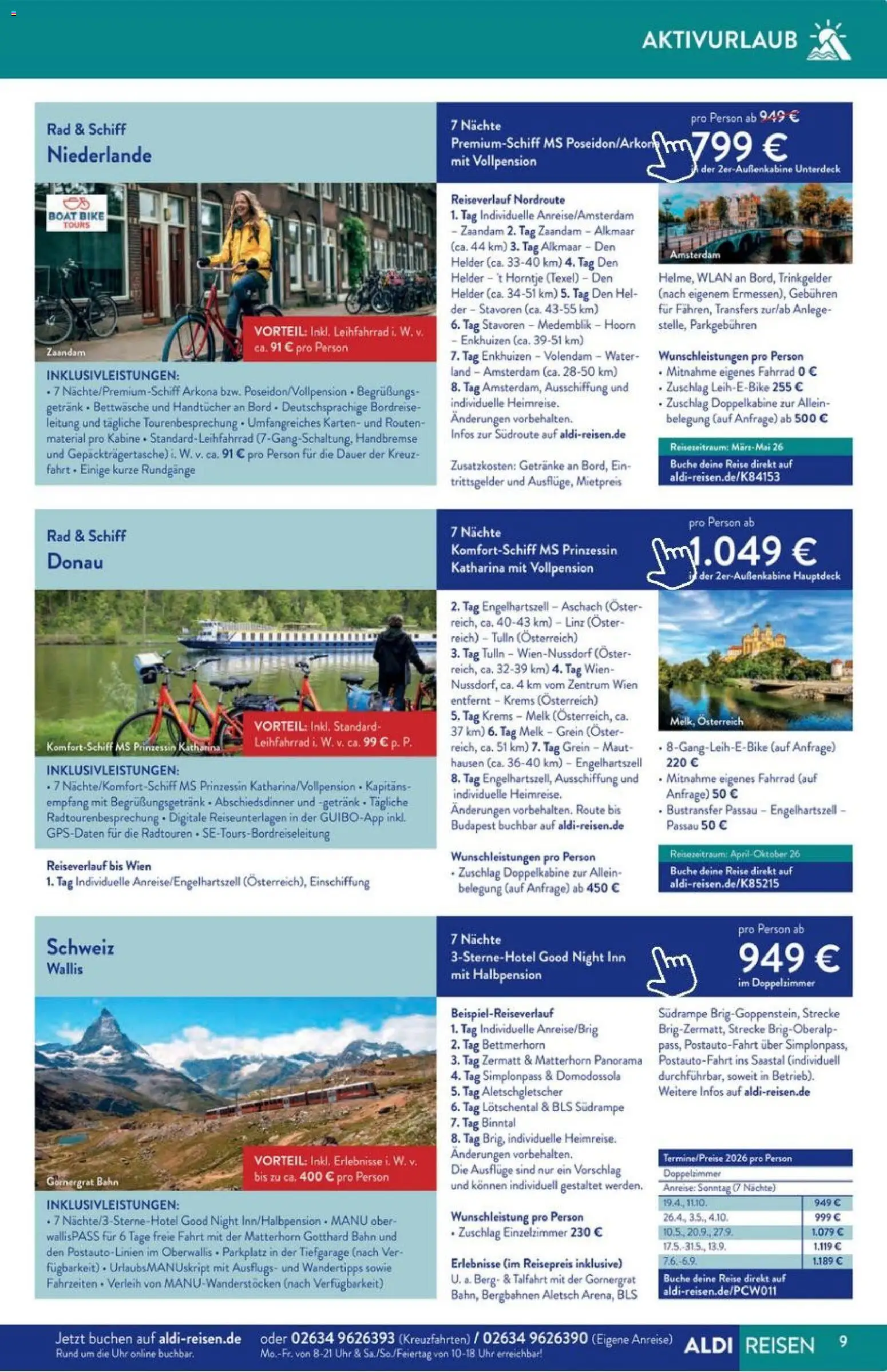 Aldi Reisen Prospekt 	 – gültig ab 01.01.2026 | Seite: 9