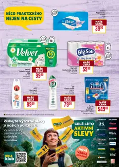 Billa leták - Léto plné grilování od 30.07.2025 | Strana: 26 | Produkty: Finish, Box, Kuchyňské utěrky, Utěrky