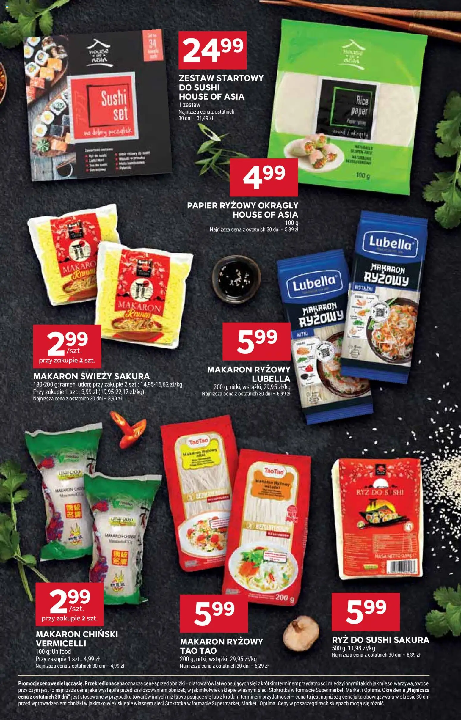Stokrotka gazetka od 05.03.2026 | Strona: 29 | Produkty: Stokrotka, Makaron ryżowy, Sushi, Makaron