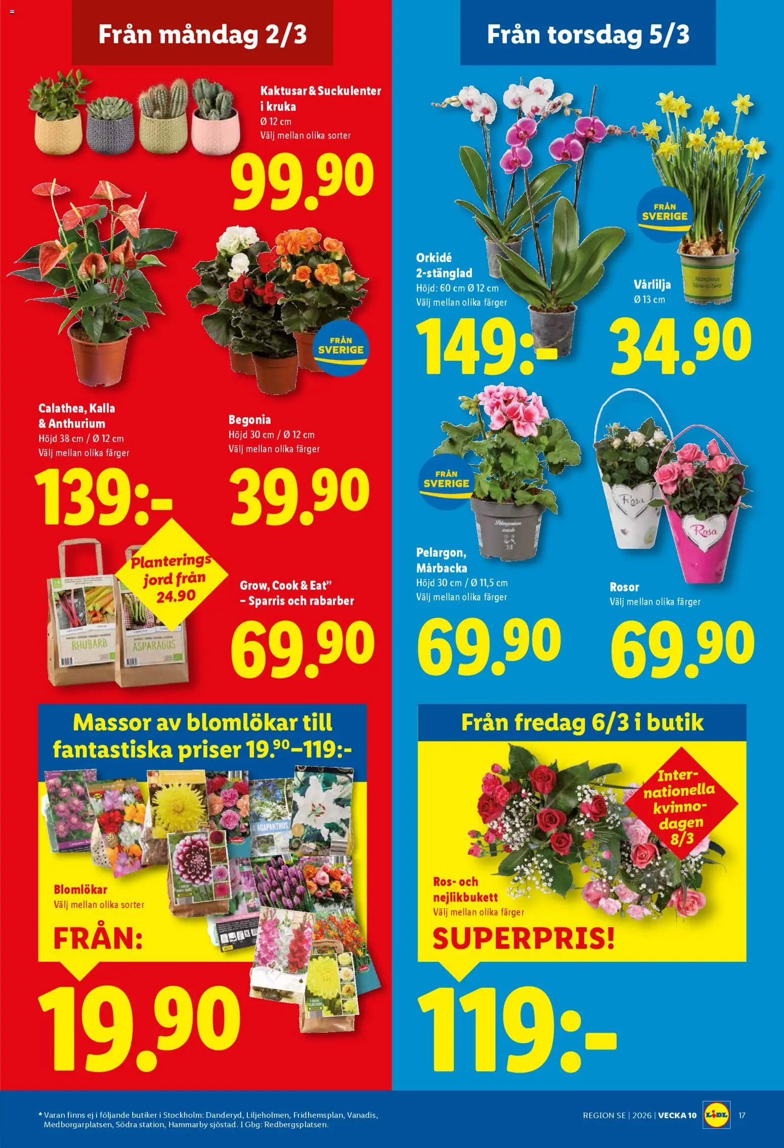 Lidl reklamblad aktuell från 02.03.2026 | Sida: 20 | Produkter: Jord, Kruka, Sparris