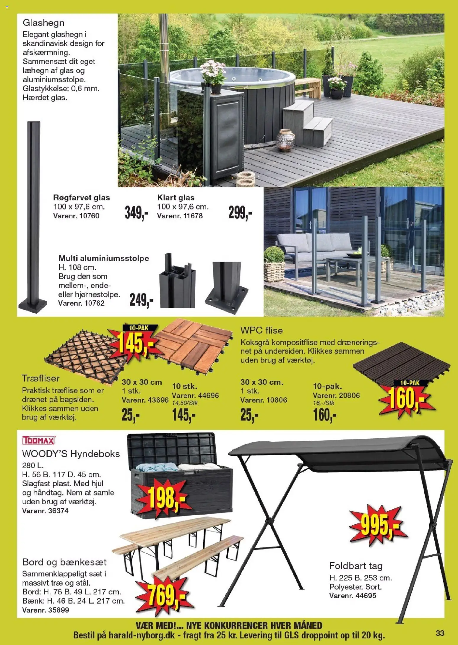 Harald Nyborg tilbudsavis – gyldig fra 09.04.2026 | Side: 35 | Produkter: Bord, Søm, Bænk