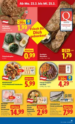 Lidl Flugblatt - Dornbirn, Feldkirch, Graz ab 19.03.2026 gültig | Seite: 38