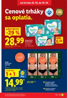 Lidl leták platný od 13.10.2025 | Strana: 73 | Produkty: Nohavičky, Plienky, Pampers