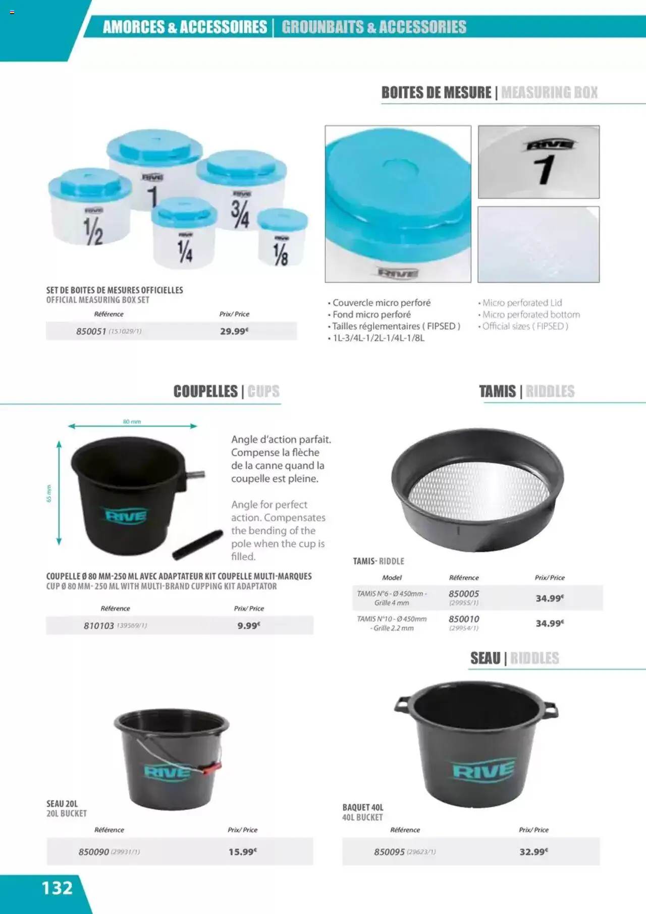 {H1} | Page: 132 | Produits: Tamis, Adaptateur, Thé