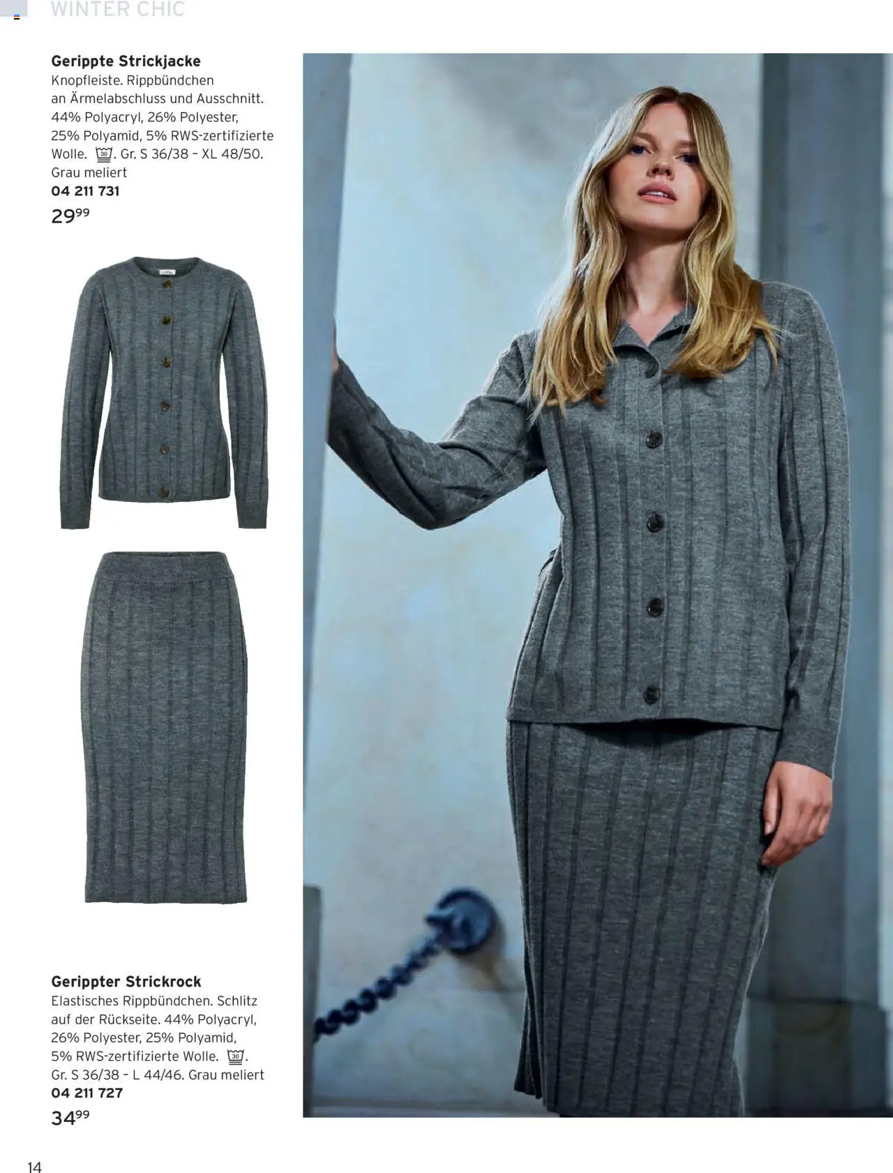 Angebote Tchibo – gültig ab 01.10.2025 | Seite: 14 | Produkte: Strickjacke