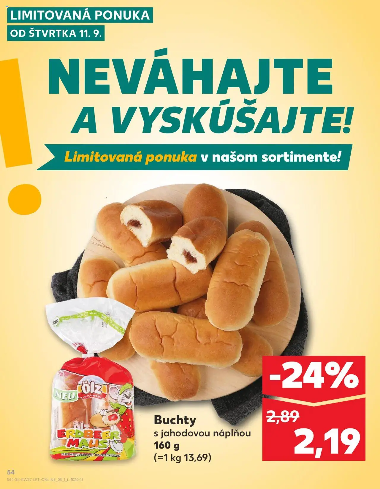 Nové Kaufland akcie – leták je platný od 11.09.2025 | Strana: 54
