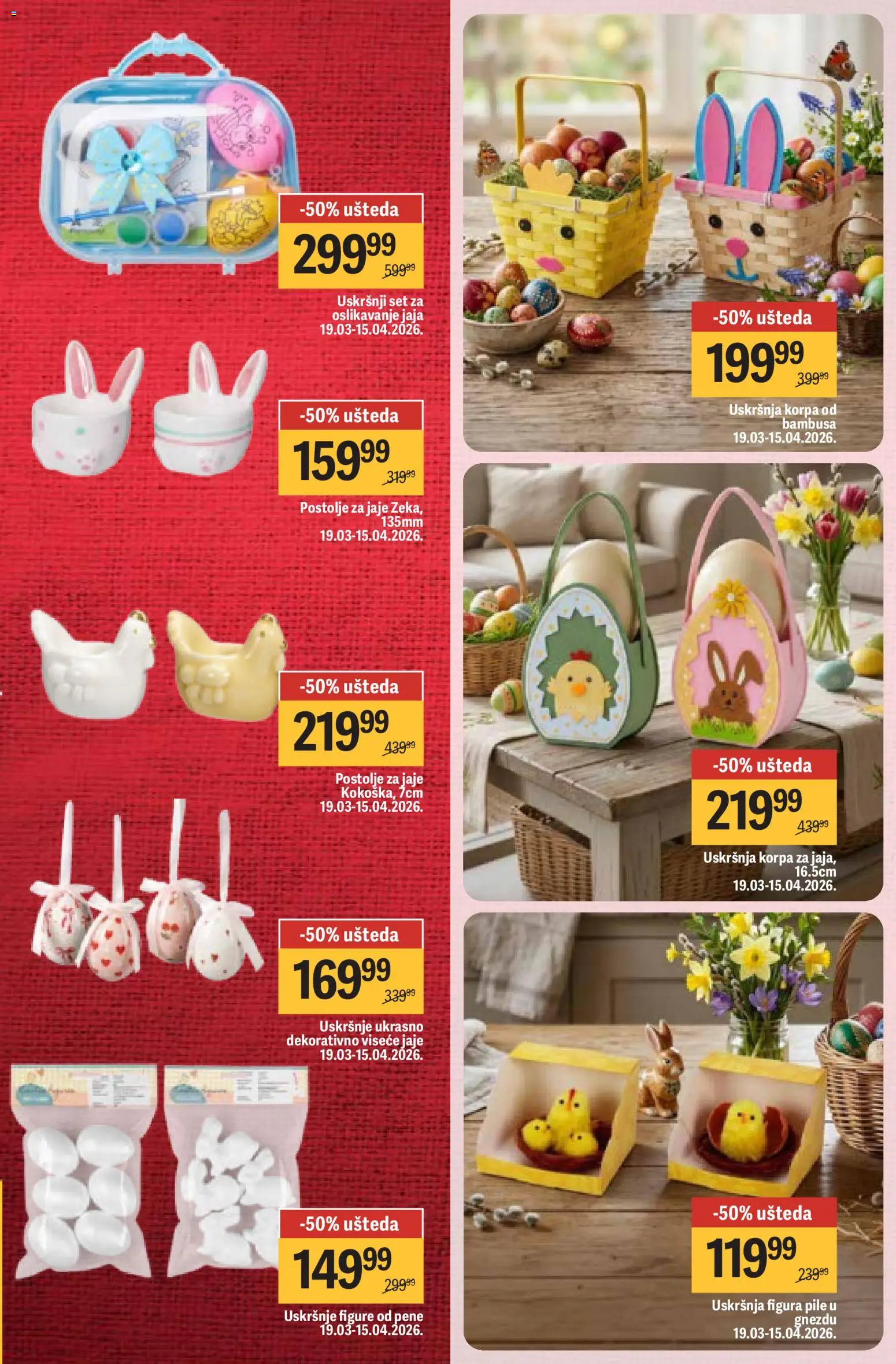 Maxi katalog - važi od 02.04.2026 | Strana: 5 | Proizvode: Korpa, Pile, Jaja