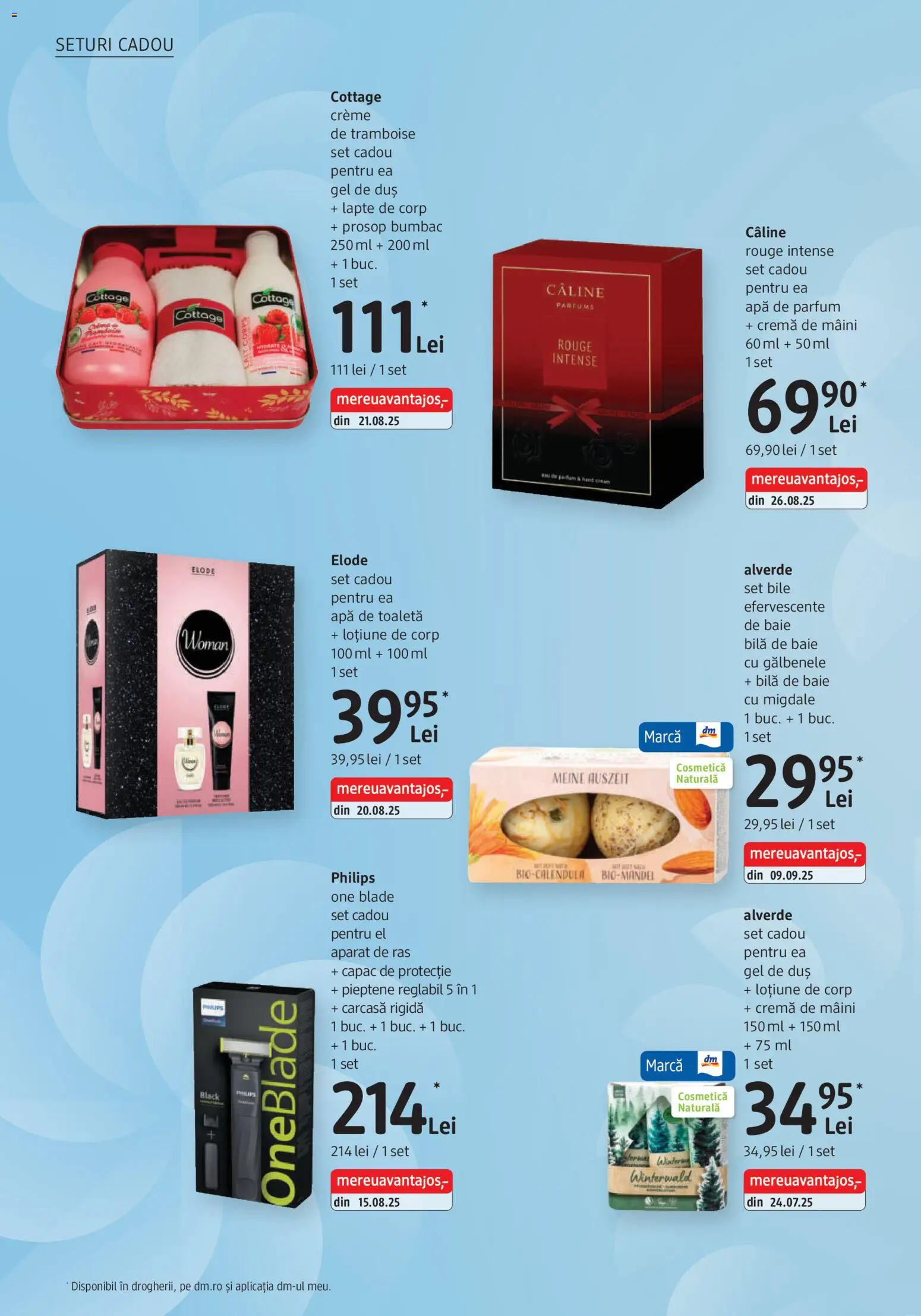 Noul catalog DM drogeriemarkt – valabil de la 06.11.2025 | Pagină: 4 | Produse: Apă de parfum, Aparat De Ras, Toaletă, Cremă de mâini