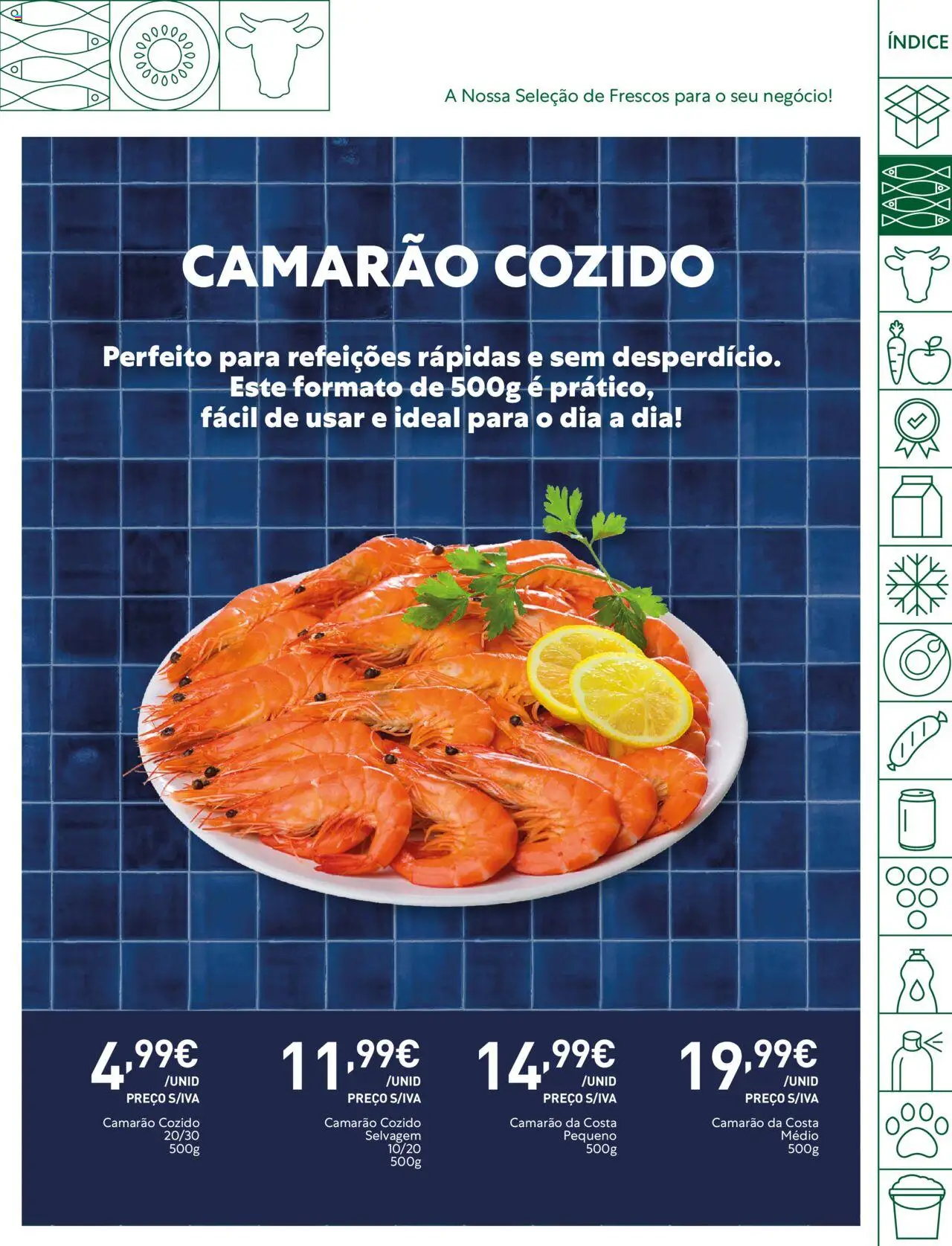 Recheio folheto │ válido de 08.07.2025 | Página: 9 | Produtos: Camarão
