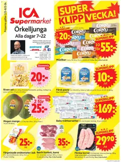 ICA Supermarket - Örkelljunga - Förhandsvisning av reklamblad från butik ICA Supermarket aktuell från 02.02.2026