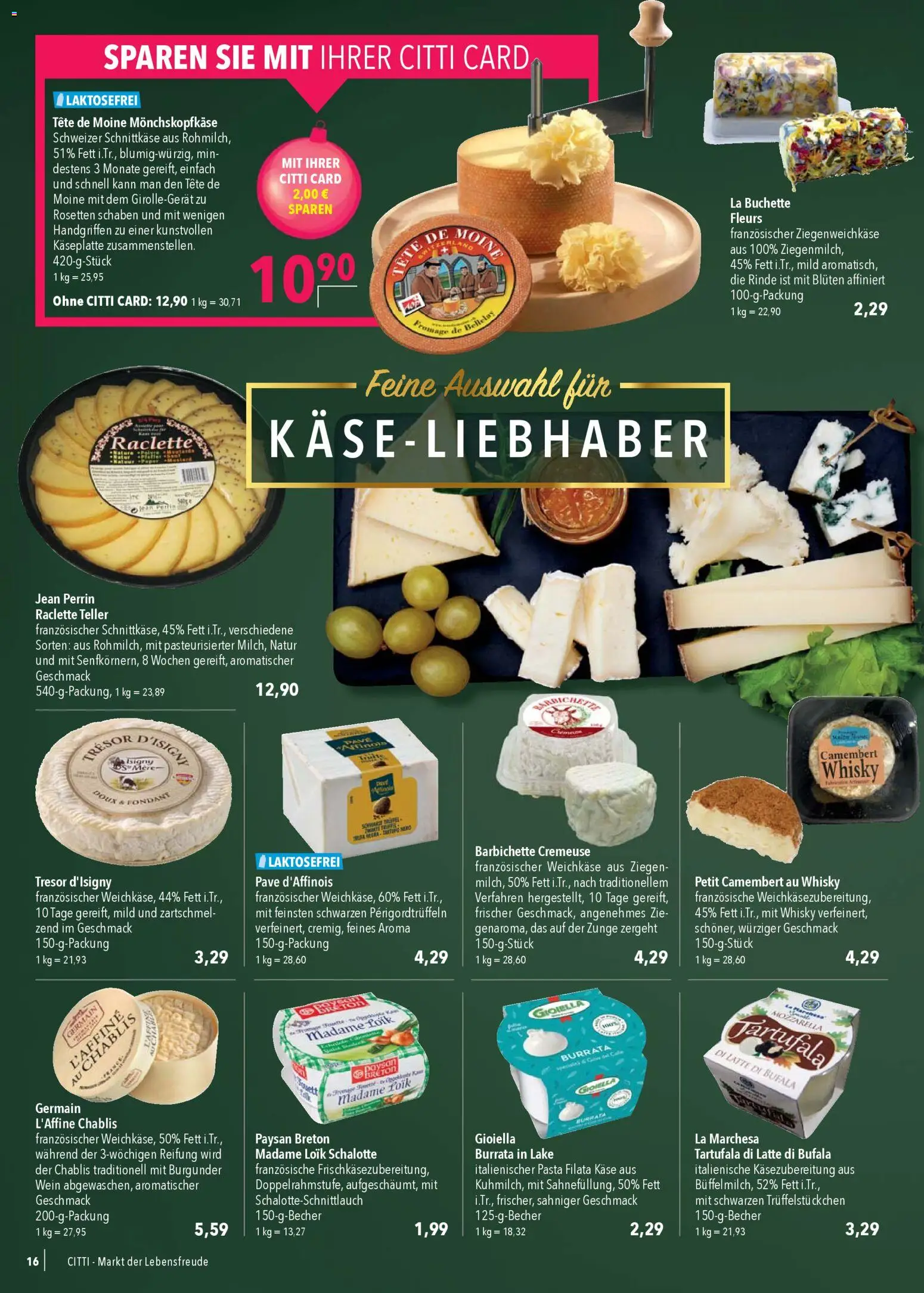 CITTI Markt Prospekt 	 – gültig ab 10.12.2025 | Seite: 16