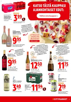 K-Citymarket-mainoslehti voimassa 06.11.2025 alkaen | Sivu: 9 | Tuotteet: Sprite, Fanta, Olut, Prosecco