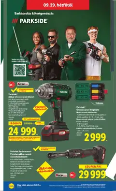 Lidl akciós ujság - amely érvényes a következő dátumtól: 25.09.2025 | Oldal: 46