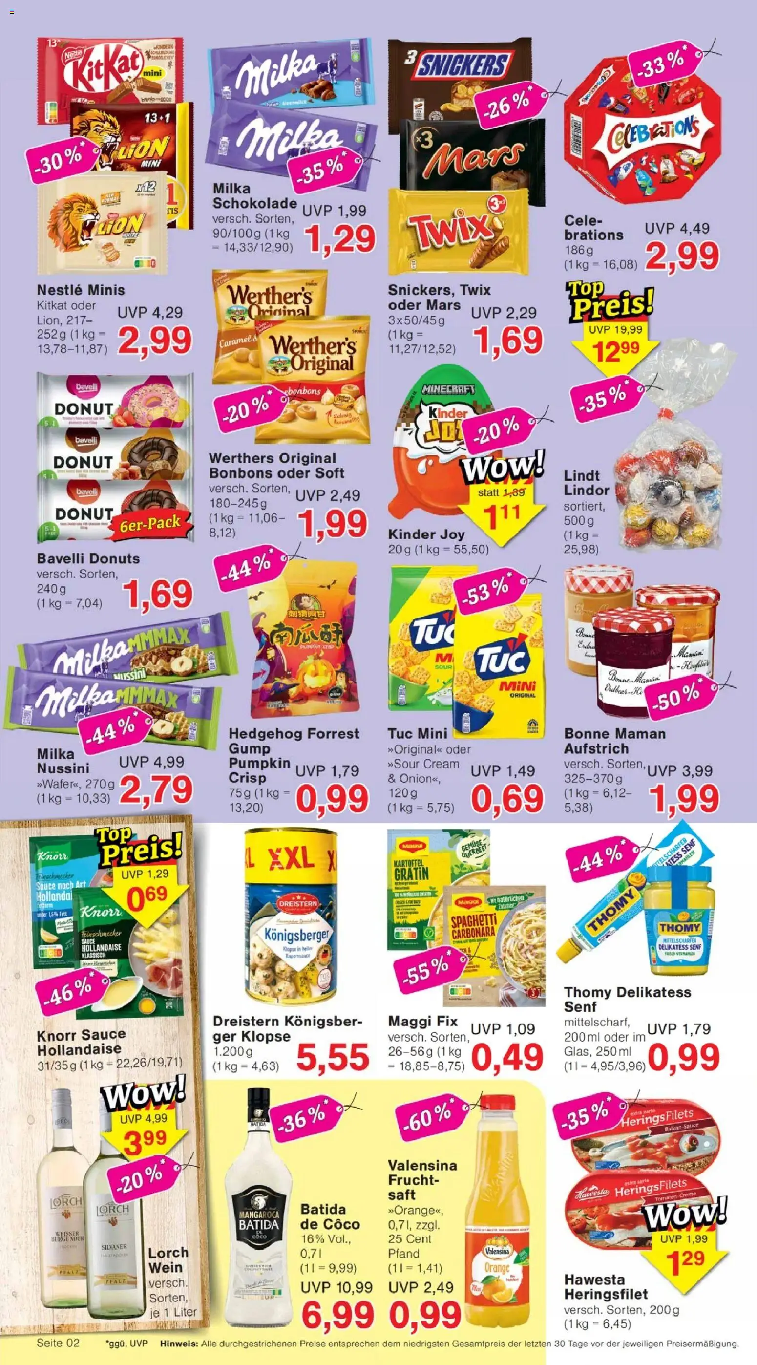 Jawoll Prospekt – gültig ab 27.04.2026 | Seite: 2 | Produkte: Tomaten, Creme, Mars, Maggi fix