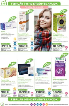 Alma Gyógyszertárak Akciós újság - amely érvényes a következő dátumtól: 01.02.2026 | Oldal: 18